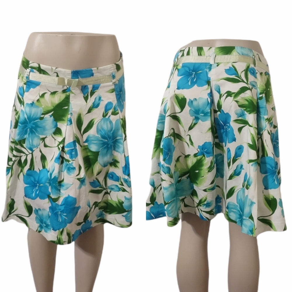 4/$20 • DRESSBARN • Cotton Spring Floral Skirt